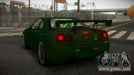 Nissan Skyline R34 Rehge for GTA 4