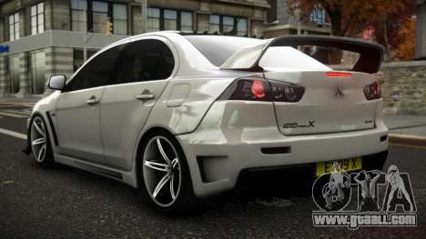 Mitsubishi Lancer Evolution X Bozibi for GTA 4