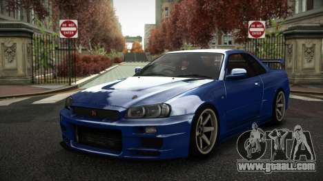 Nissan Skyline R34 Gauyi for GTA 4