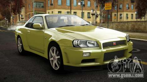 Nissan Skyline R34 Sahunlia for GTA 4