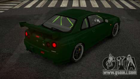 Nissan Skyline R34 Rehge for GTA 4