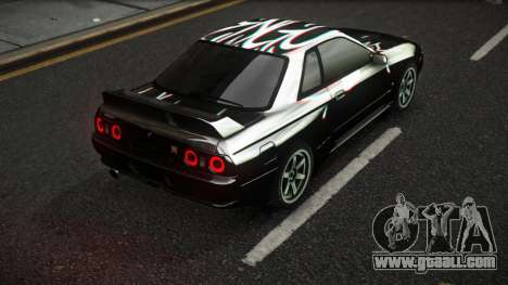 Nissan Skyline R32 Vierolas S13 for GTA 4