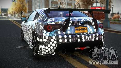 Subaru BRZ Eltithy S4 for GTA 4