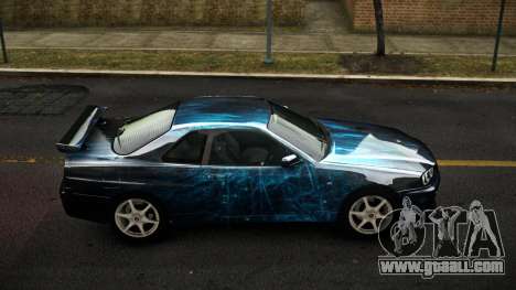 Nissan Skyline R34 Sahunlia S10 for GTA 4