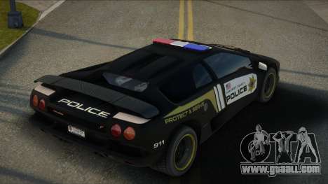 Lamborghini Diablo Police SA for GTA San Andreas