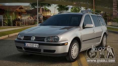 Volkswagen Golf Kamare for GTA San Andreas