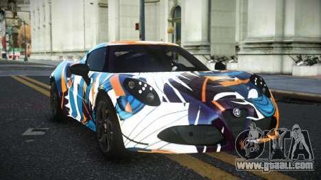 Alfa Romeo 4C Mathoine S4 for GTA 4