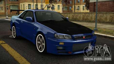 Nissan Skyline R34 Osun for GTA 4