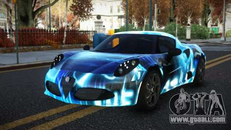 Alfa Romeo 4C Mathoine S6 for GTA 4