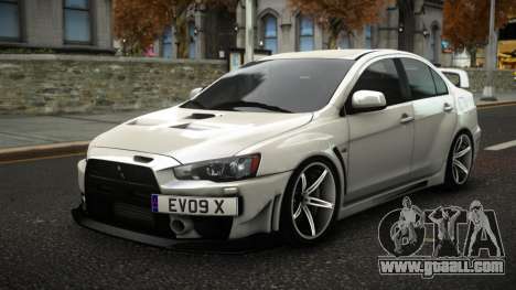Mitsubishi Lancer Evolution X Bozibi for GTA 4