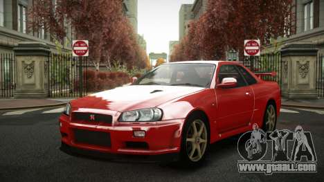 Nissan Skyline R34 Zoelly for GTA 4