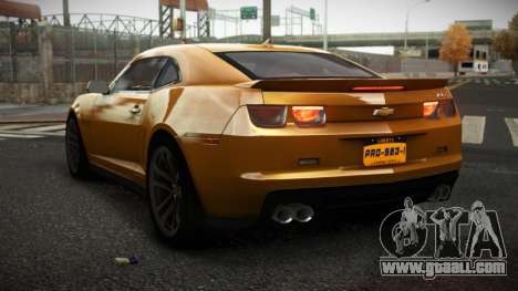 Chevrolet Camaro Pudis for GTA 4