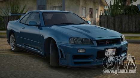 Nissan Skyline GT-R R34 Jatian for GTA San Andreas