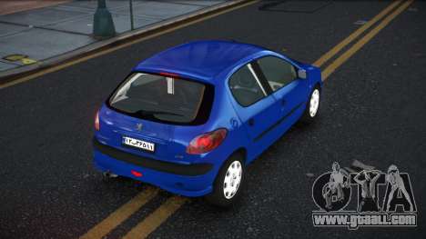 Peugeot 206 Haha for GTA 4