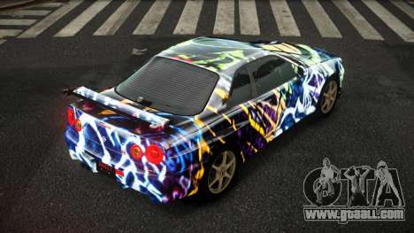 Nissan Skyline R34 Zoelly S9 for GTA 4