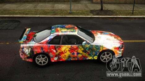 Nissan Skyline R34 Sahunlia S7 for GTA 4