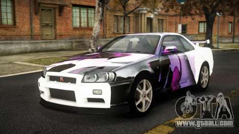 Nissan Skyline R34 Sahunlia S12 for GTA 4