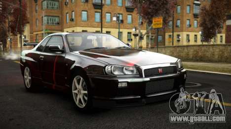 Nissan Skyline R34 Sahunlia S14 for GTA 4