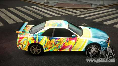 Nissan Skyline R34 Zoelly S6 for GTA 4