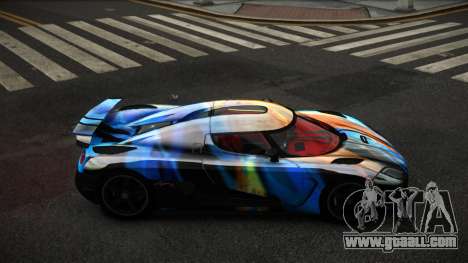 Koenigsegg Agera Ryjusan S8 for GTA 4