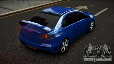 Mitsubishi Lancer Evolution X Miasa for GTA 4