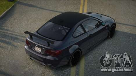 BMW M3 E92 Anattse for GTA San Andreas