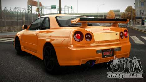 Nissan Skyline R34 Naluxoqof for GTA 4