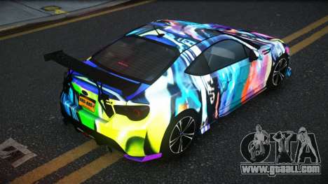 Subaru BRZ Eltithy S12 for GTA 4