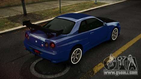 Nissan Skyline R34 Osun for GTA 4