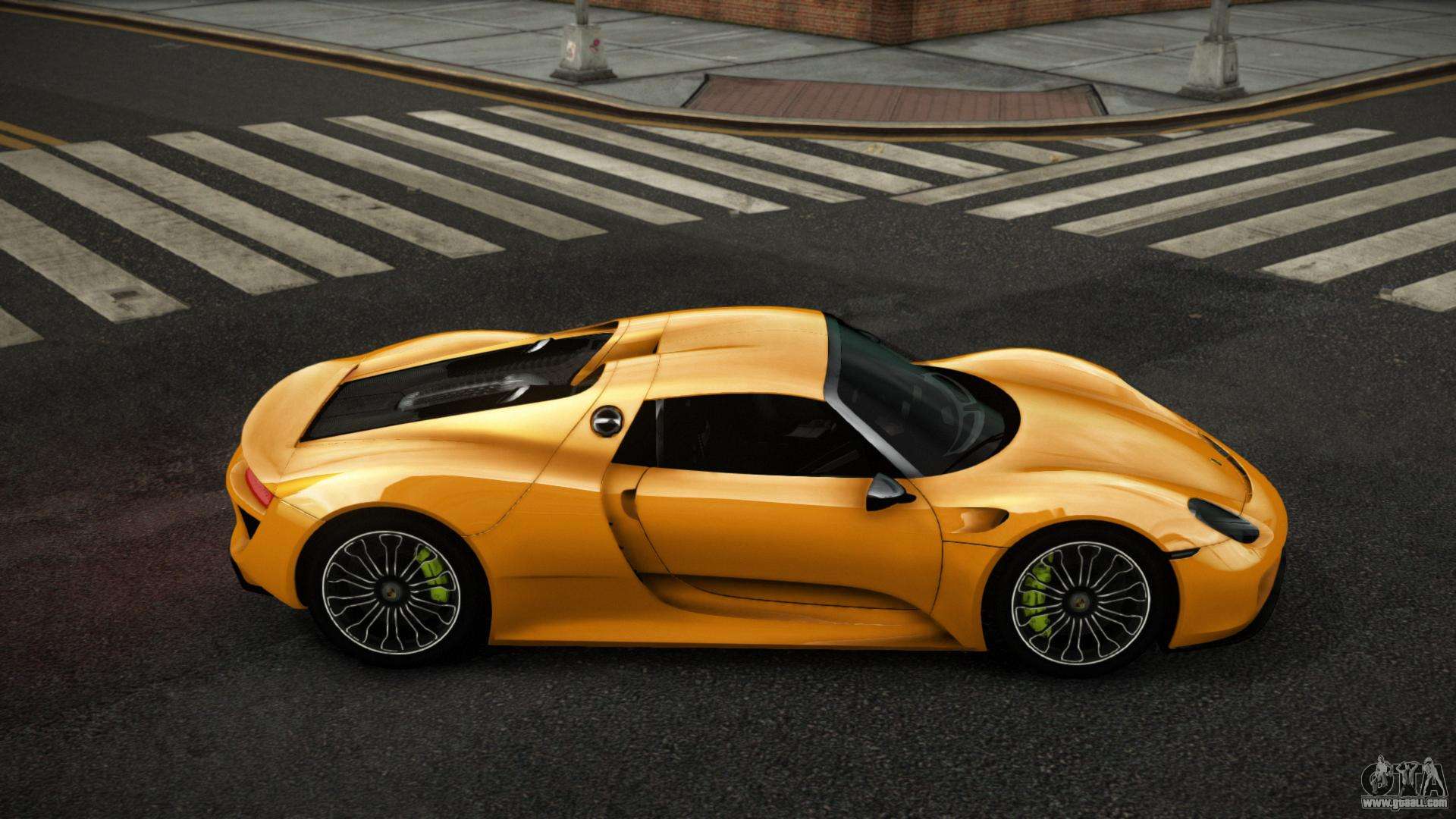 Porsche 918 Cevyopix for GTA 4