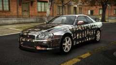Nissan Skyline R34 Sahunlia S5 for GTA 4