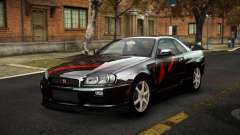 Nissan Skyline R34 Sahunlia S14 for GTA 4