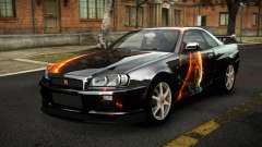 Nissan Skyline R34 Sahunlia S9 for GTA 4