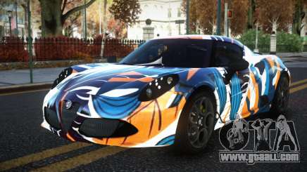 Alfa Romeo 4C Mathoine S4 for GTA 4