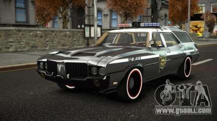 Oldsmobile Vista Cruiser Police PDLC for GTA 4