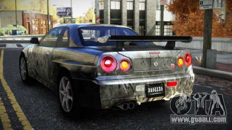 Nissan Skyline R34 Bridy S7 for GTA 4