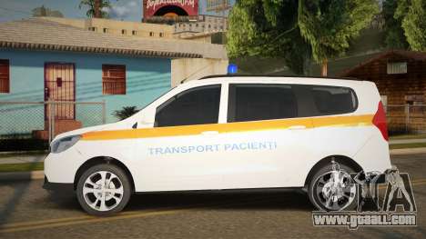 Dacia Lodgy Transport Pacienti for GTA San Andreas