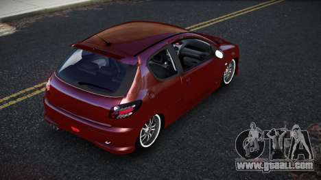 Peugeot 206 Yihyu for GTA 4