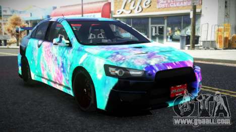 Mitsubishi Lancer Evolution X Jasan S11 for GTA 4