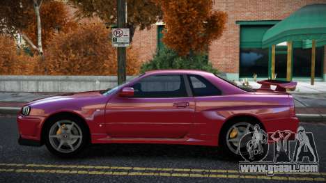 Nissan Skyline R34 Bridy for GTA 4