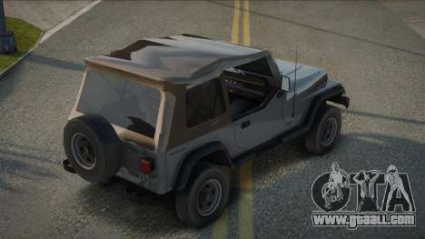 Jeep Wrangler 88th for GTA San Andreas