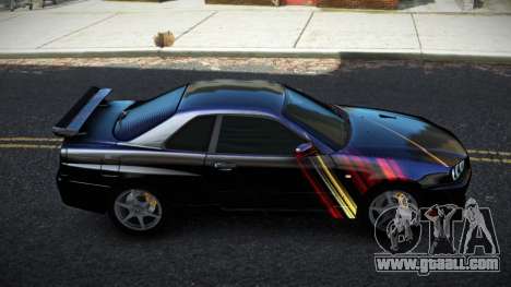 Nissan Skyline R34 Bridy S2 for GTA 4