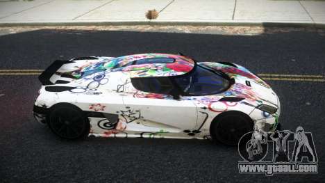 Koenigsegg Agera Vanles S9 for GTA 4