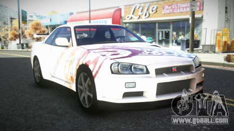Nissan Skyline R34 Bridy S3 for GTA 4