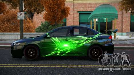 Mitsubishi Lancer Evolution X Jasan S5 for GTA 4
