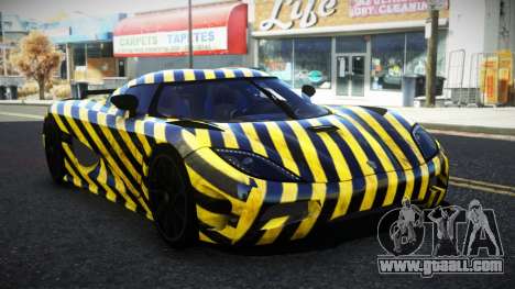 Koenigsegg Agera Vanles S8 for GTA 4