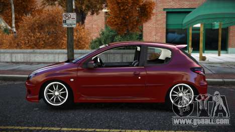 Peugeot 206 Yihyu for GTA 4