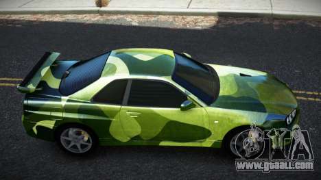 Nissan Skyline R34 Bridy S5 for GTA 4