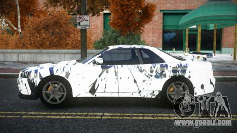 Nissan Skyline R34 Bridy S4 for GTA 4