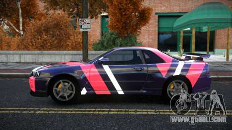 Nissan Skyline R34 Bridy S9 for GTA 4